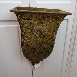 BEAUTIFUL FALL PLANTER FOR DOOR OR INSIDE WALL DECO FOR YOUR ARTIFICIAL ARRANGEM